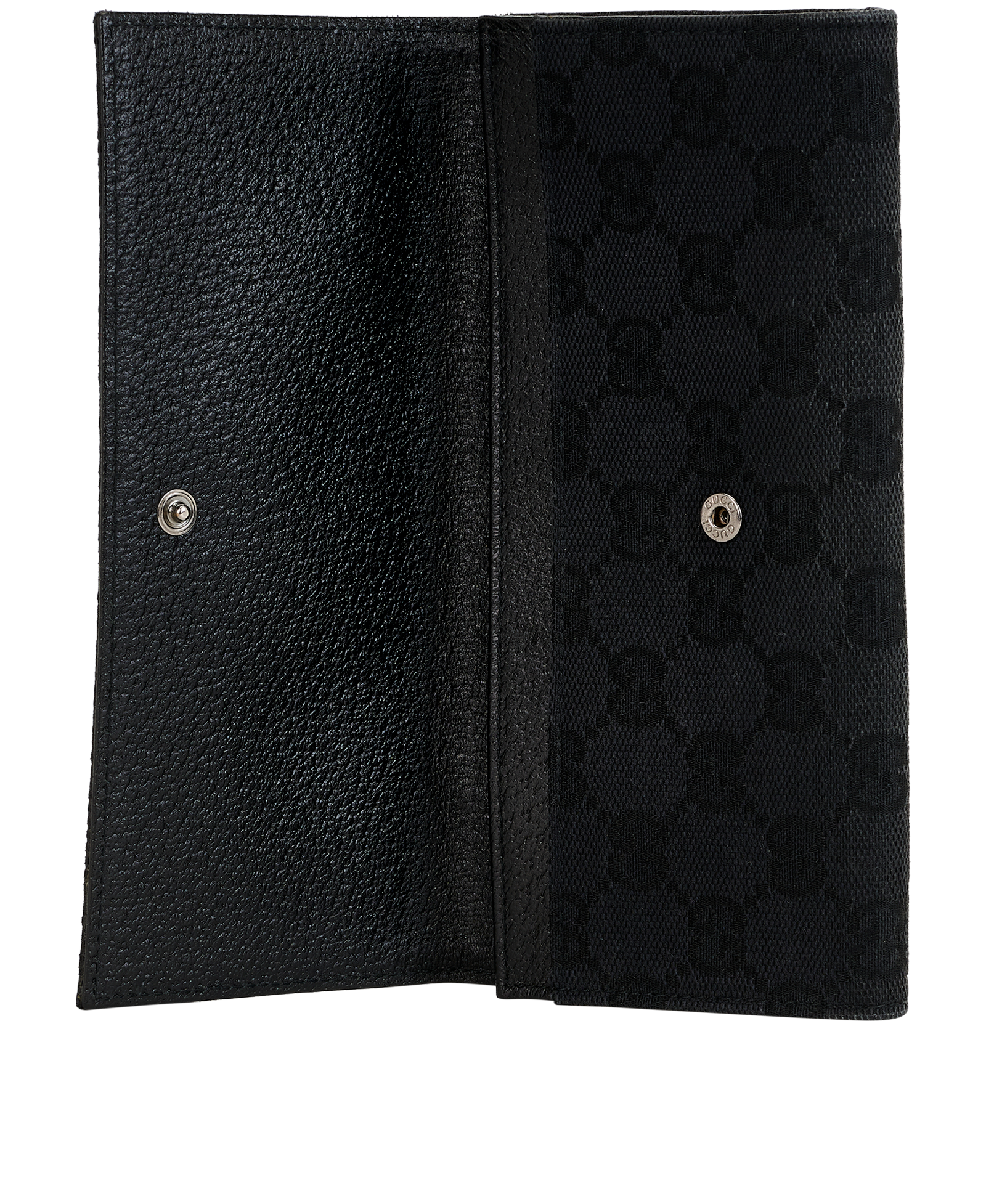 Gucci GG Wallet, &pound;180, Accessories, Black, Canvas, Other view